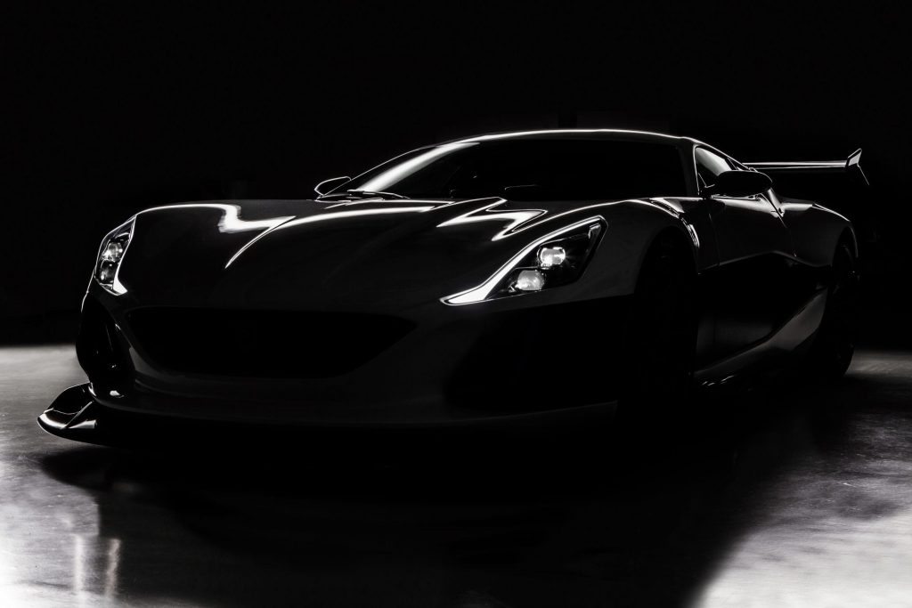 Rimac Concept One Fari Anteriori