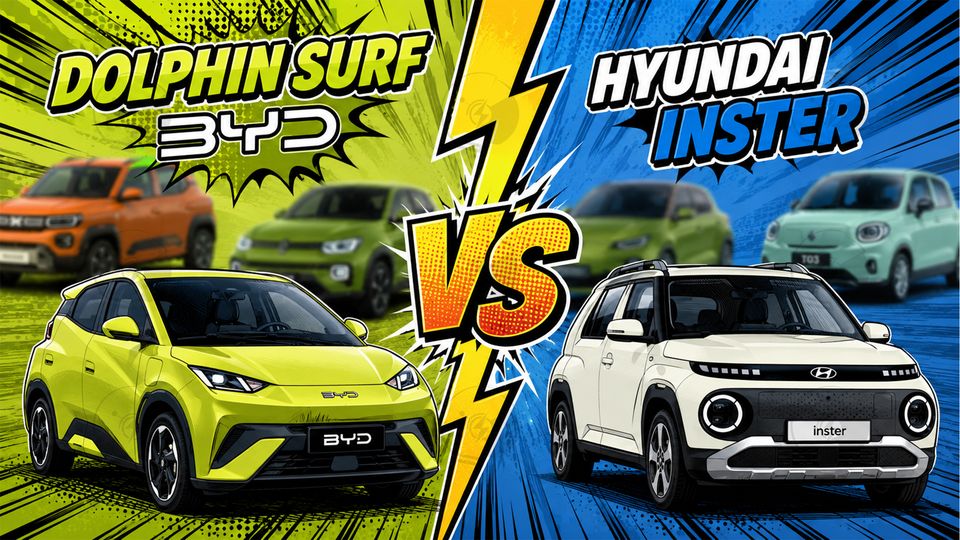 BYD Dolphn Surf vs Hyundai Inster