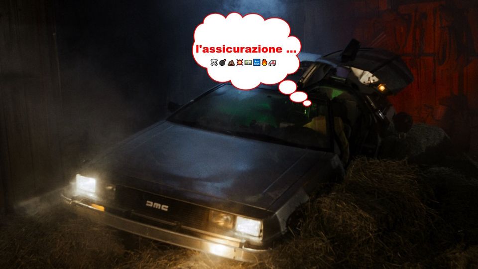Una DeLorean nel fienile deve essere assicurata?
