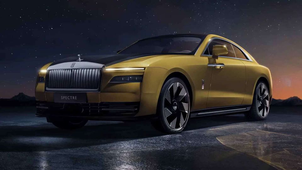 Rolls-Royce Spectre anteriore