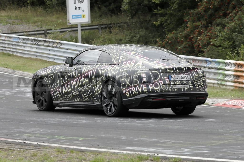 Rolls-Royce Spectre Nurburgring Posteriore | Elettronauti.it