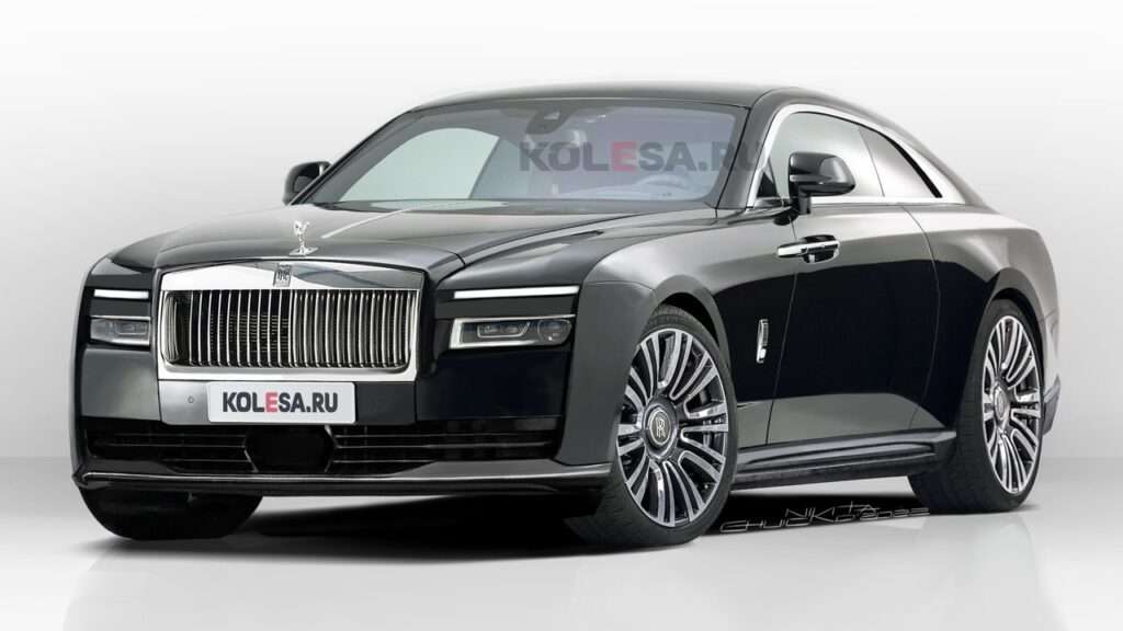 rolls-royce spectre anteriore