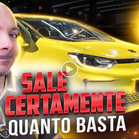 DIAMO L'ADDIO AL LITIO? LE BATTERIE AL SALE SONO IL FUTURO OGGI !?!