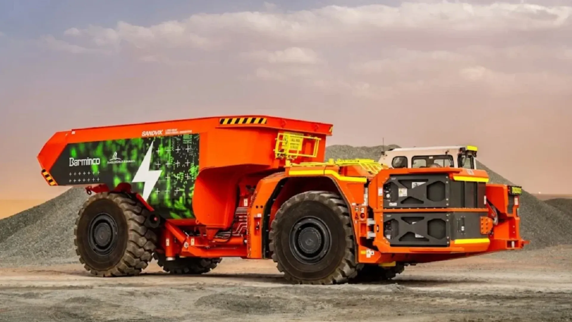 Sandvik TH665B: il più grande camion elettrico in miniera