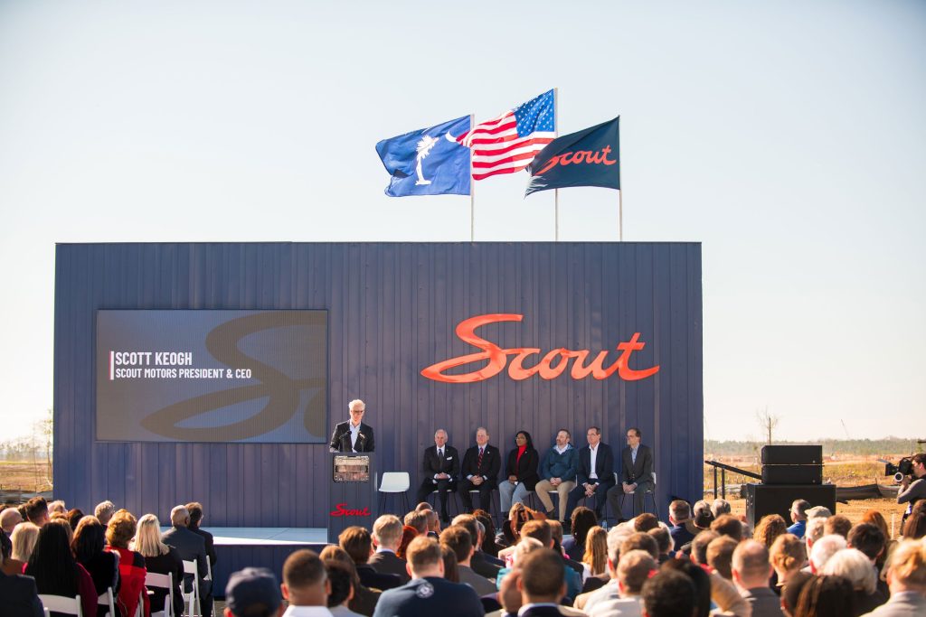 Scout Motors apre il cantiere statunitense dove costruirà i suoi pick-up  off-road completamente elettrici. | Elettronauti.it