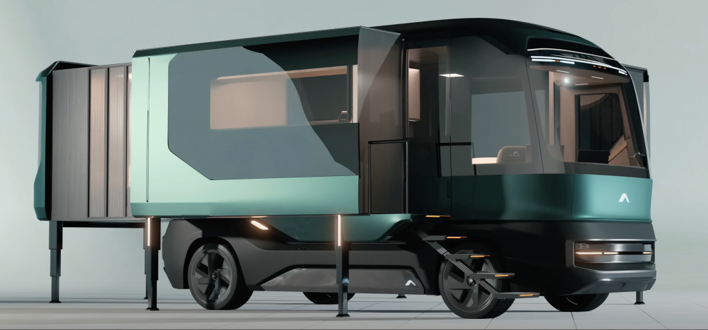 eTH, un camper elettrico espandibile che si trasforma in una mini-casa di lusso | Elettronauti.it