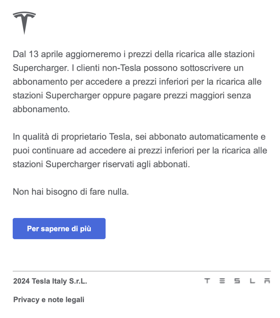 Tesla rivoluziona i prezzi dei Supercharger, sconti inaspettati per i clienti | Elettronauti.it
