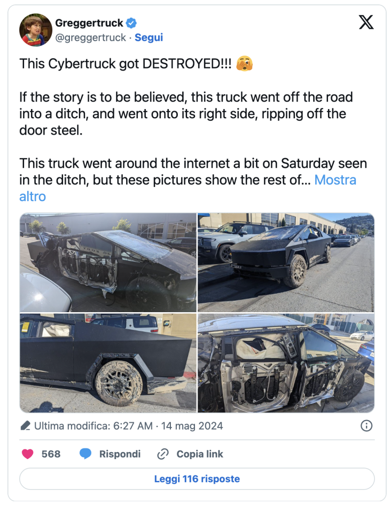 Cybertruck Tesla | Elettronauti.it