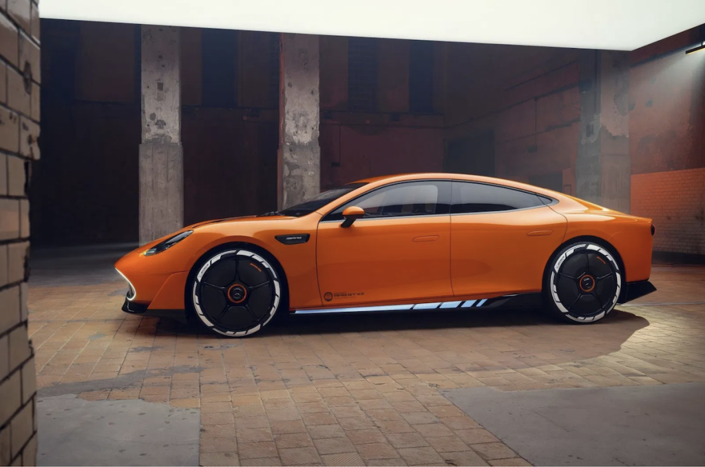 Mercedes-AMG GT XX: la super berlina elettrica da 1.360 CV e 360 km/h che sfida Porsche, Tesla e Xiaomi | Elettronauti.it