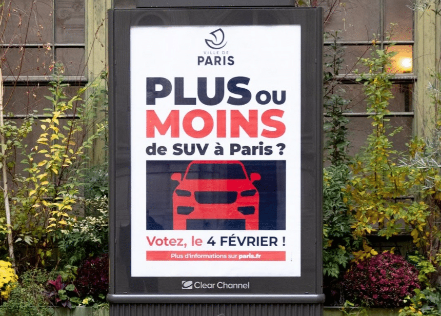 Parigi propone una tassa per bandire i SUV (anche elettrici) | Elettronauti.it