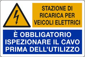 segnaletica di ricarica