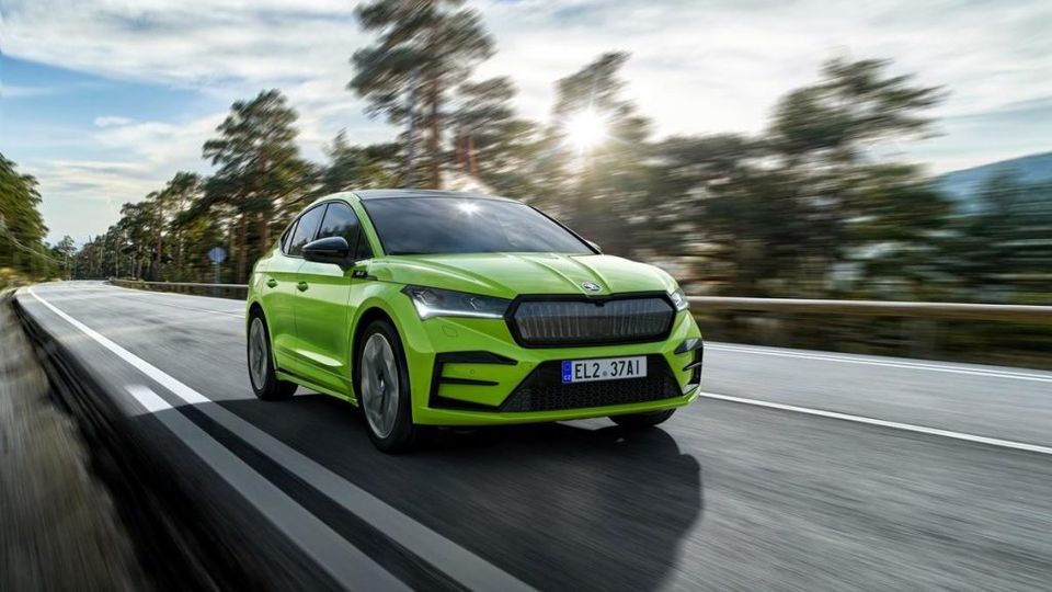 Skoda Enyaq Anteriore