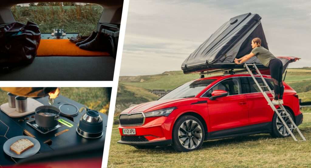 skoda enyaq camper gallery