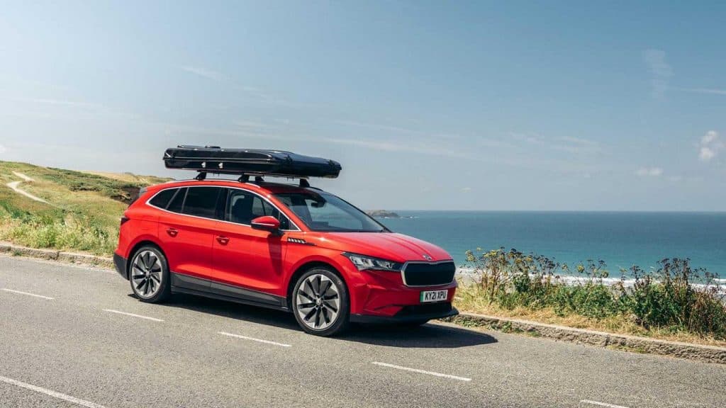 Skoda Enyaq Camper Anteriore