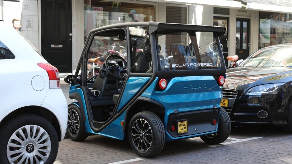 La "Solar City Car" da 6.250 dollari di Squad Mobility illustra i piani per il mercato statunitense