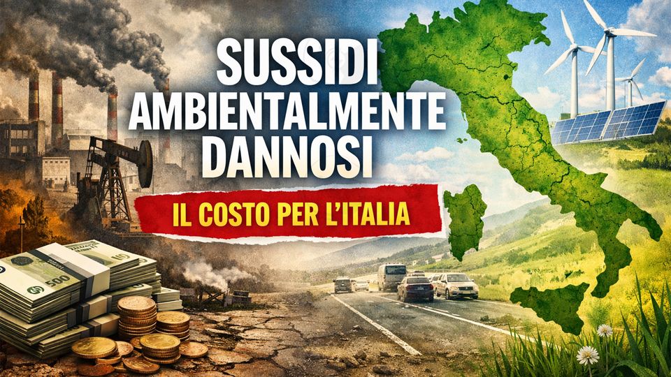 Quanto costa all'Italia continuare a sostenere l'industria del fossile?