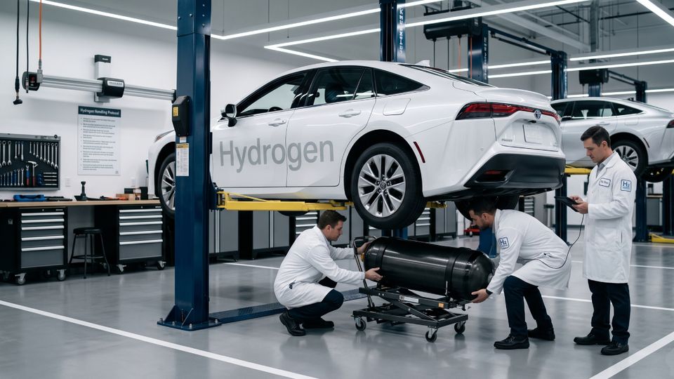 Auto a idrogeno: il costo nascosto dei serbatoi