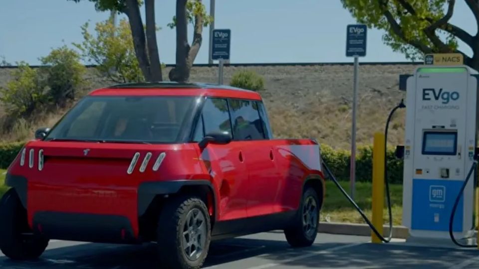 Telo MT1: ricarica a 400 kW per il mini pick-up EV
