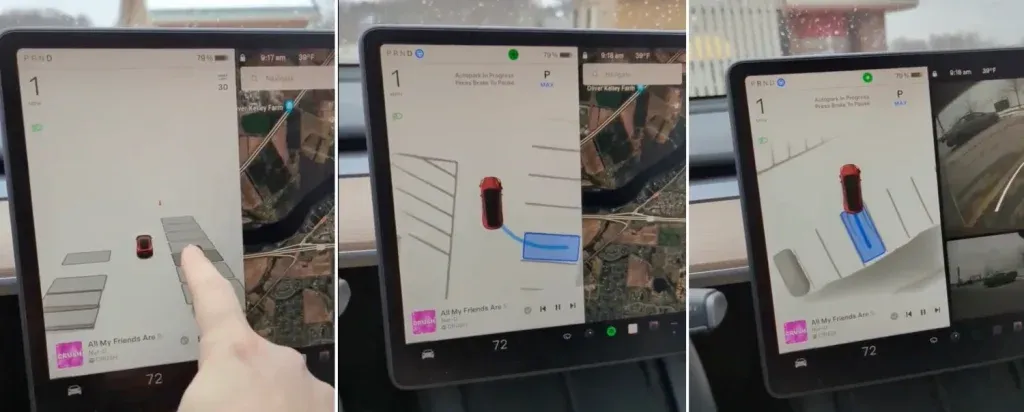 Tesla Vision autopark | Elettronauti.it