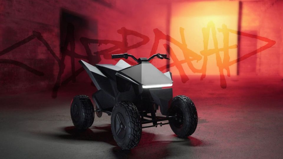 Tesla Cyberquad Anteriore