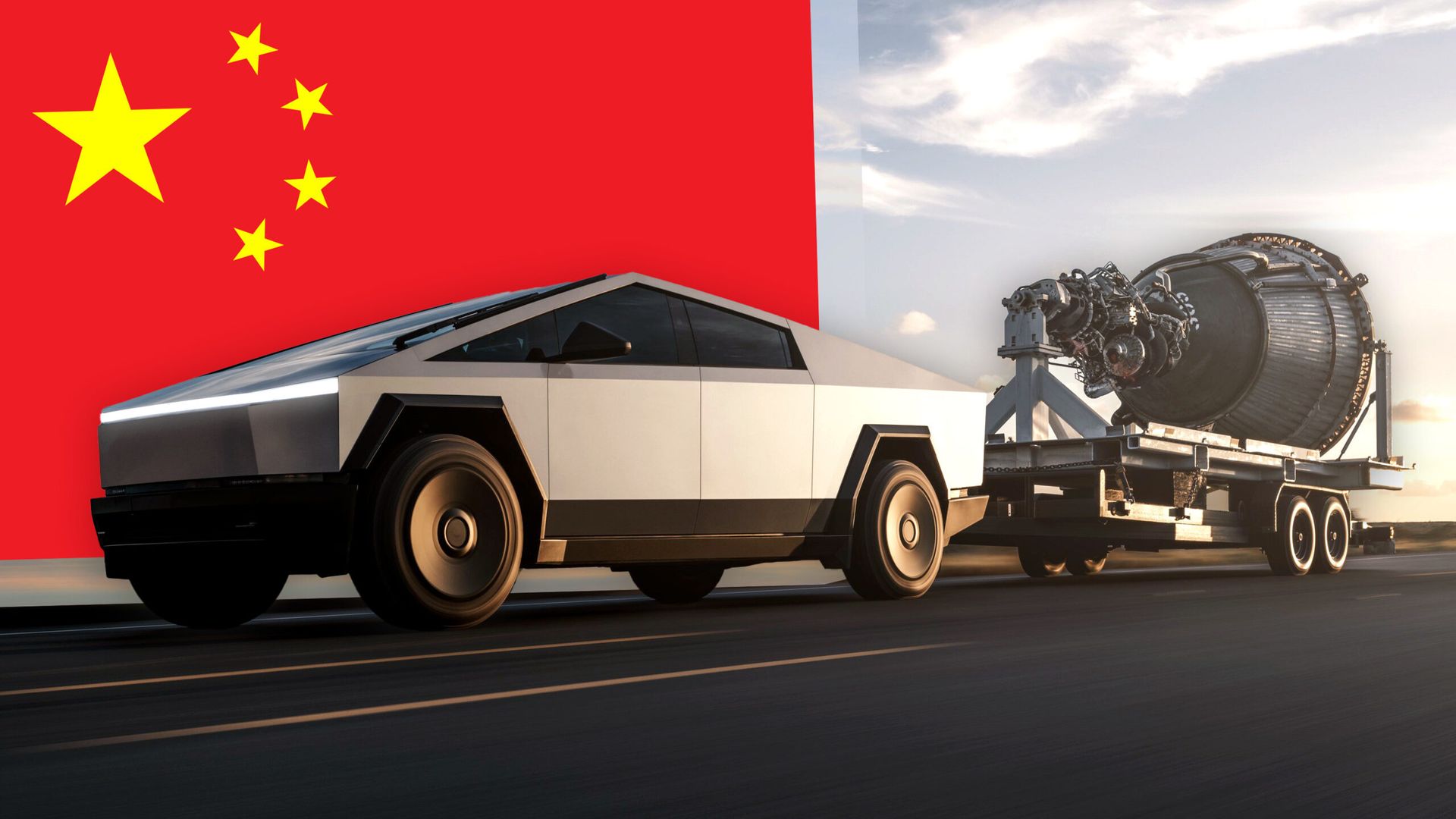 Tesla Cybertruck tpur in Cina