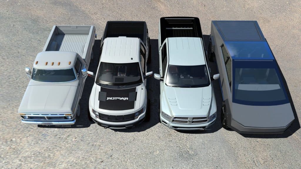 tesla-cybertruck-vs-ram-and-f-150-2 | Elettronauti.it