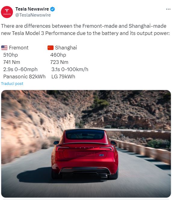 Model 3 Performance è arrivata con prestazioni mostruose | Elettronauti.it
