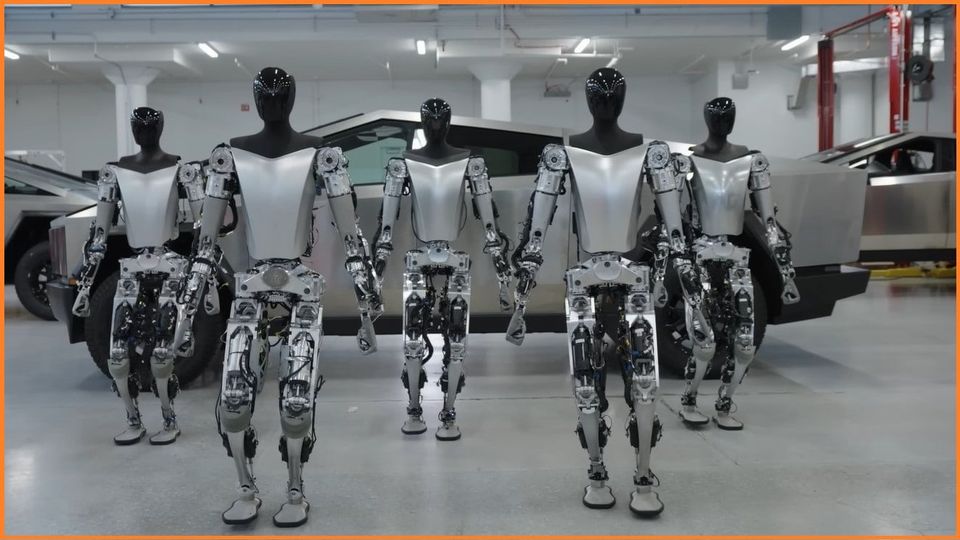 Incubi SCI-FI: Tesla Optimus, il robot umanoide di Tesla, si può toccare con mano in USA