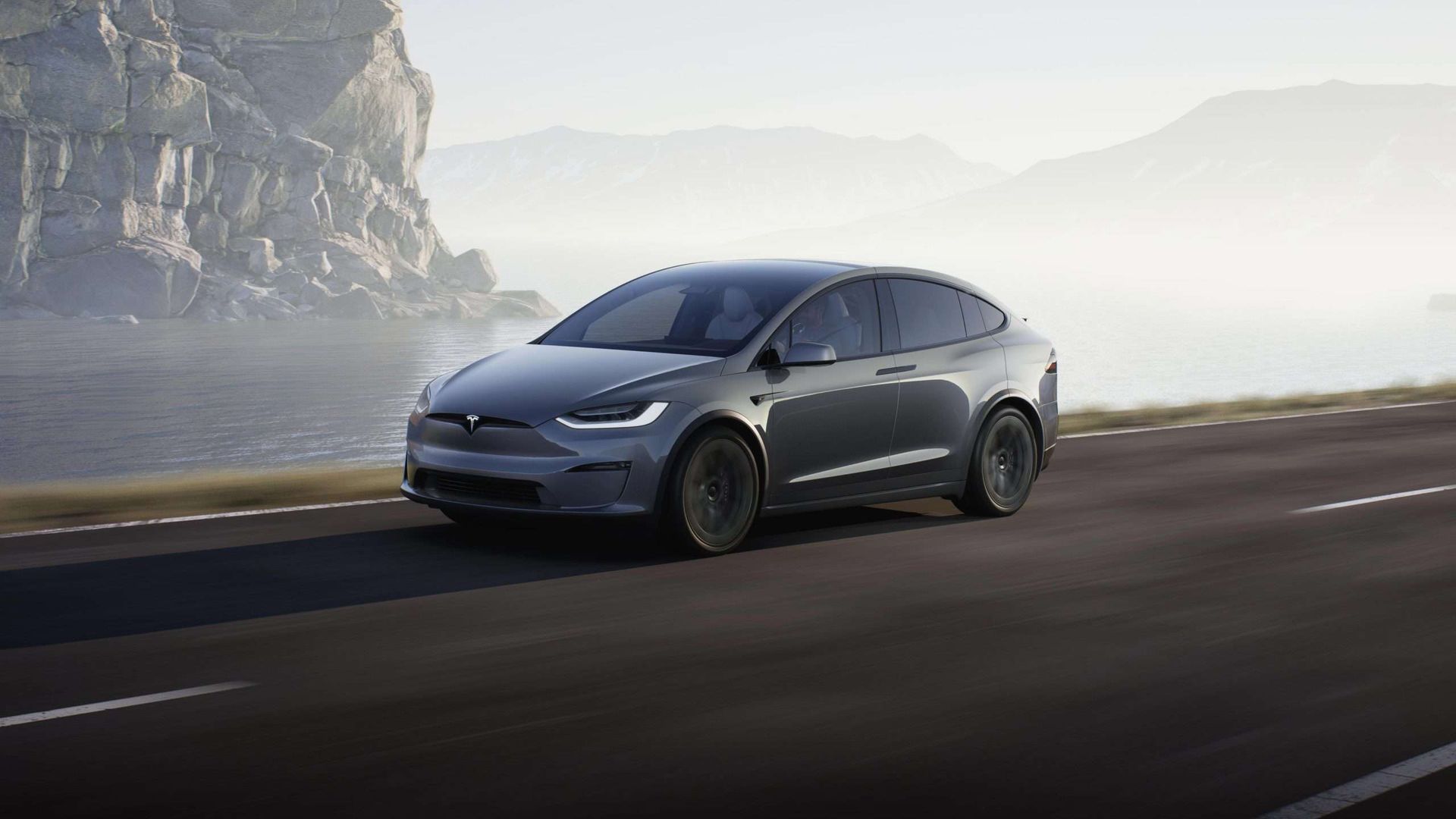 Tesla Model X Anteriore
