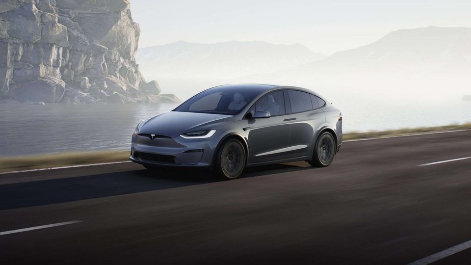 Tesla Model X Anteriore
