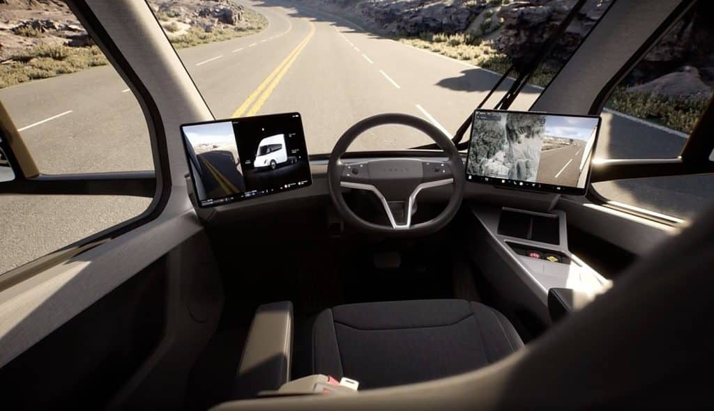 Tesla Semi Interni
