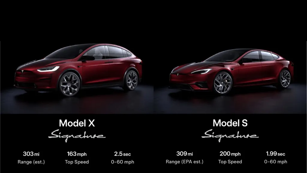 Tesla saluta Model S e X con la Signature Edition: serie limitata esclusiva, prestazioni da record e addio a due icone elettriche.