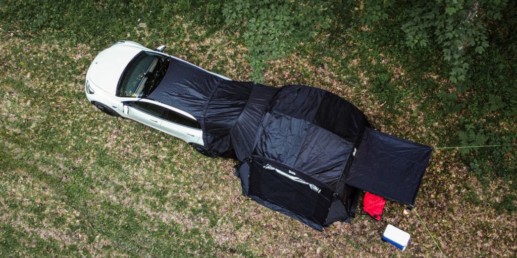 Per le vostre vacanze, la tenda da campeggio Model Y Gen 2 di Tesloid | Elettronauti.it
