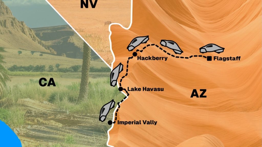 Dall'Arizona alla California - Lungo viaggio dell'auto solare Aptera. | Elettronauti.it