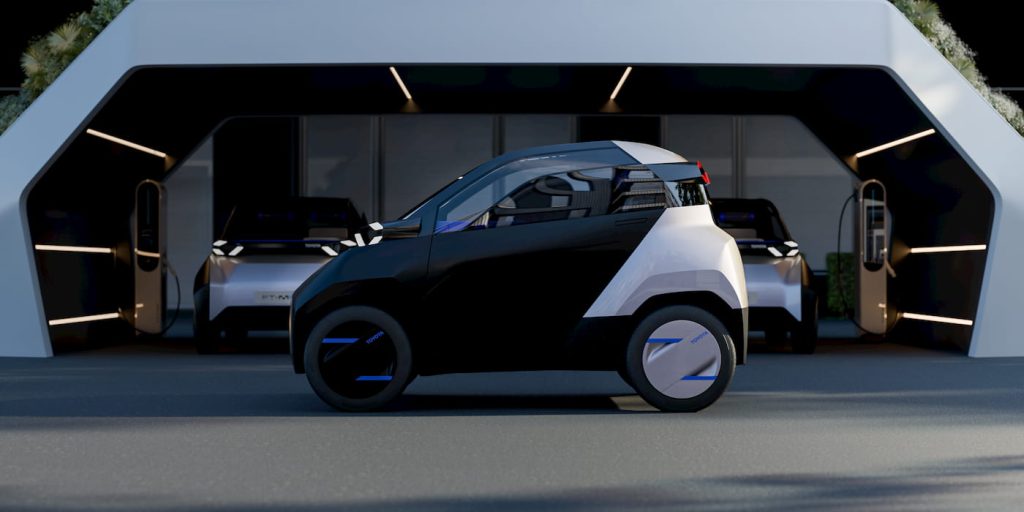 Nuova FT-Me di Toyota - un micro EV, con tetto solare. | Elettronauti.it
