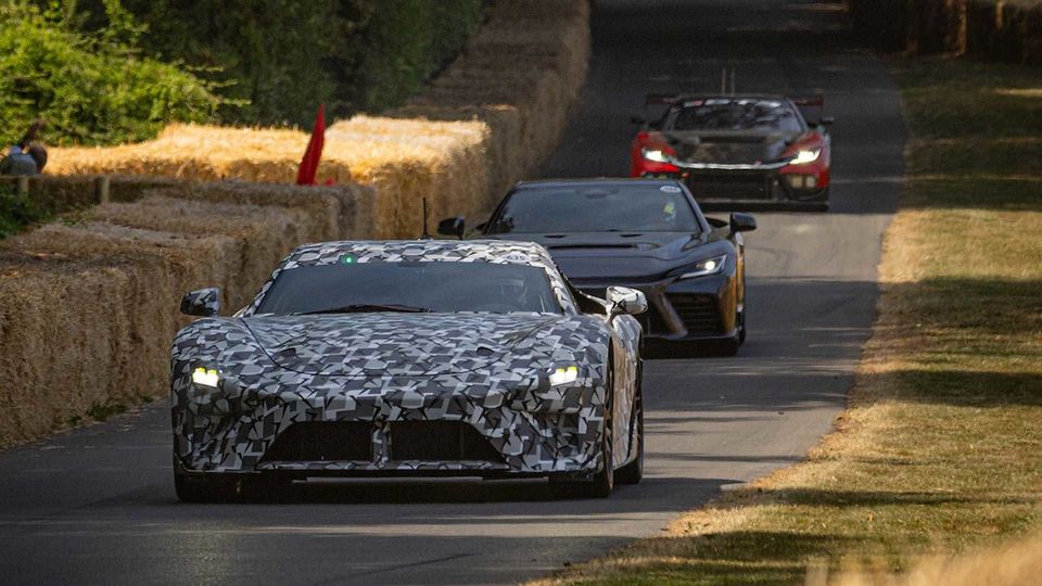 Lexus LFA elettrica: debutta con V8 finto