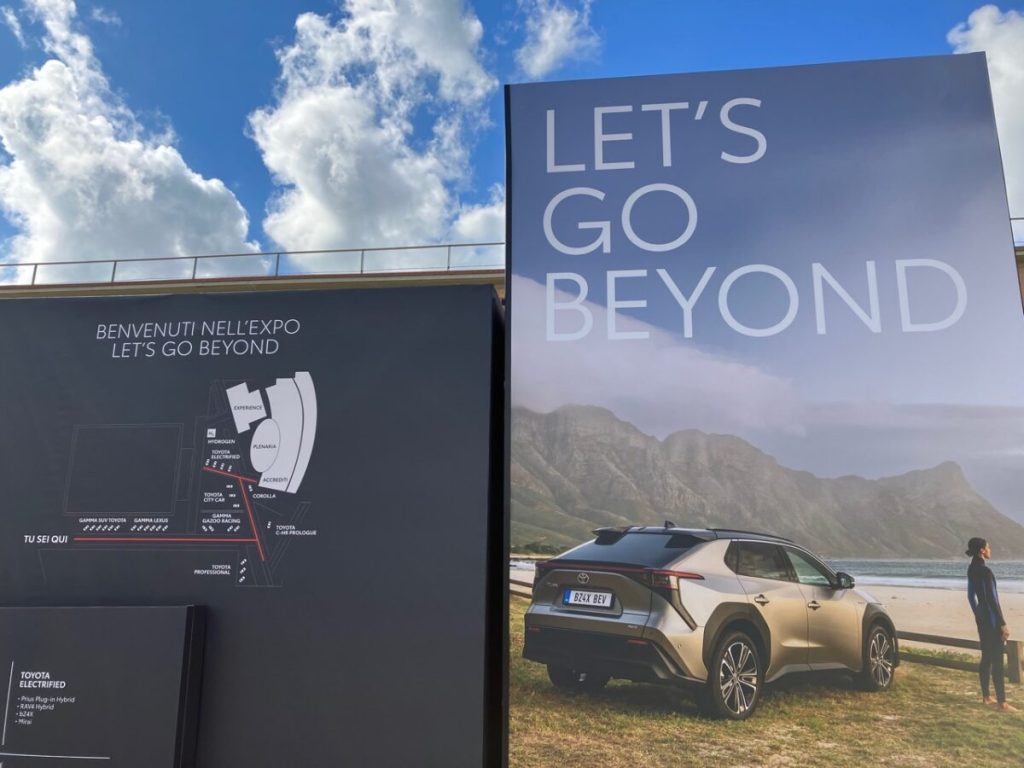 Toyota lets go beyond | Elettronauti.it