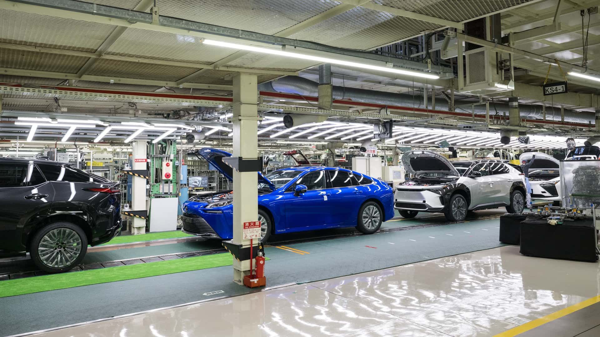 toyota linea di produzione