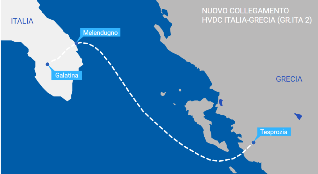 Terna: collegamento sottomarino da 1GW tra Italia e Grecia | Elettronauti.it