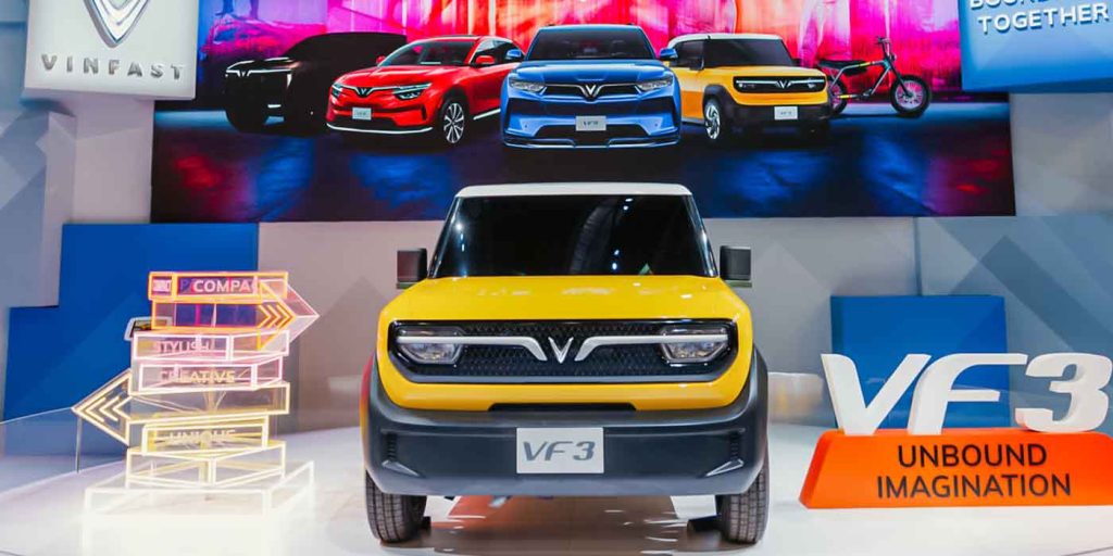 VinFast (VFS) presenta il concept di pickup EV "Wild" e annuncia l'intenzione di vendere il mini SUV VF 3 negli USA | Elettronauti.it