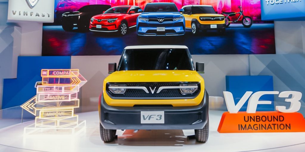 VinFast lancia gli EV cinesi a basso costo con il suo VF3 EV | Elettronauti.it