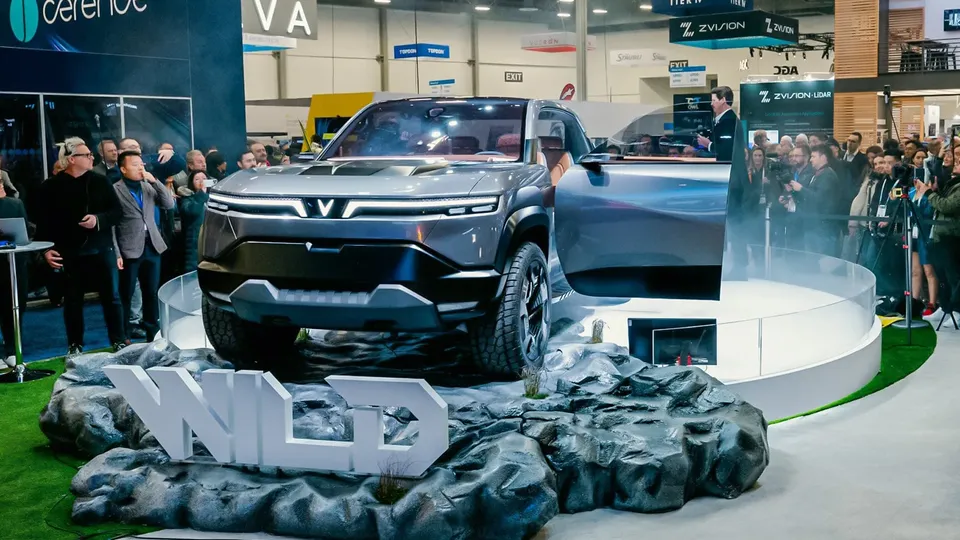 VinFast (VFS) presenta il concept di pickup EV "Wild" e annuncia l'intenzione di vendere il mini SUV VF 3 negli USA