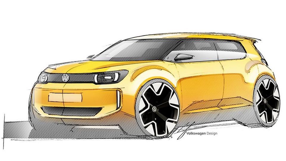 Anticipazioni della BEV Volkswagen economica iD.1