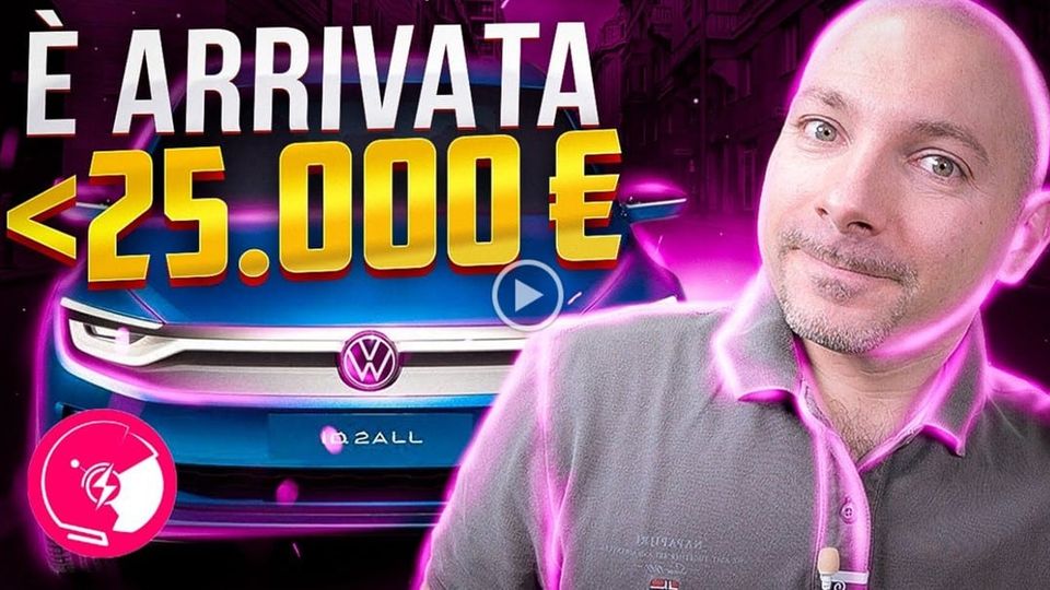 VOLKSWAGEN ID.2 ALL l'elettrica per il POPOLO a meno di 25.000€ + 400km