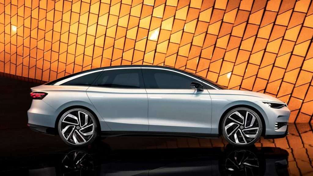 Volkswagen iD.Aero laterale vicino
