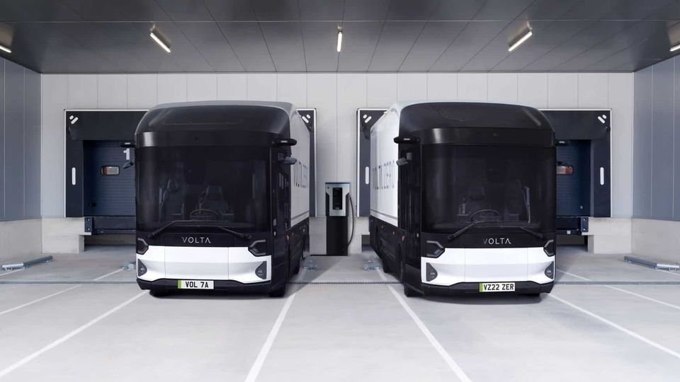 Volta Trucks Parcheggiati