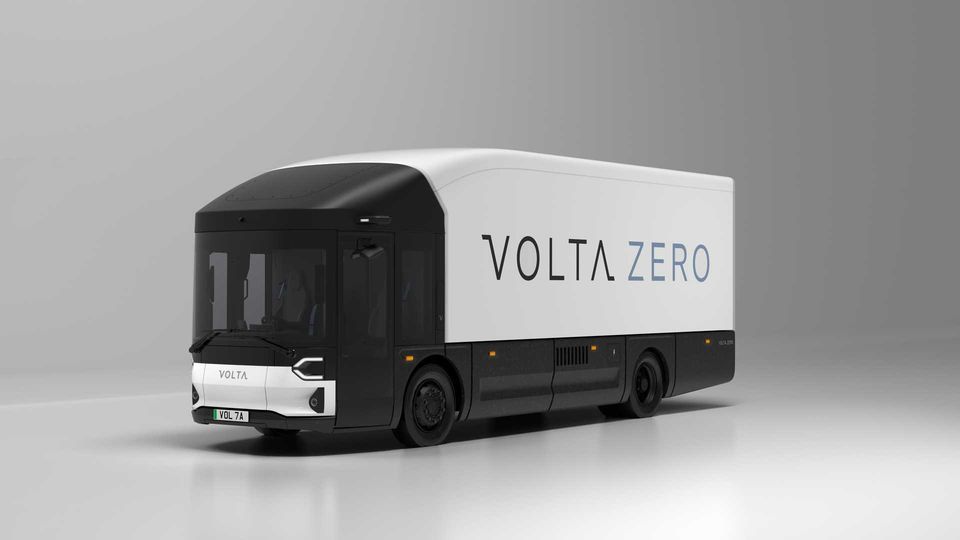 Volta Zero Camion Elettrico Anteriore