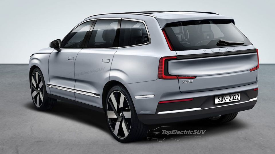 Volvo EX90 Render Posteriore