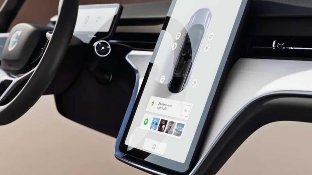 Volvo EX90 schermo principale | Elettronauti.it