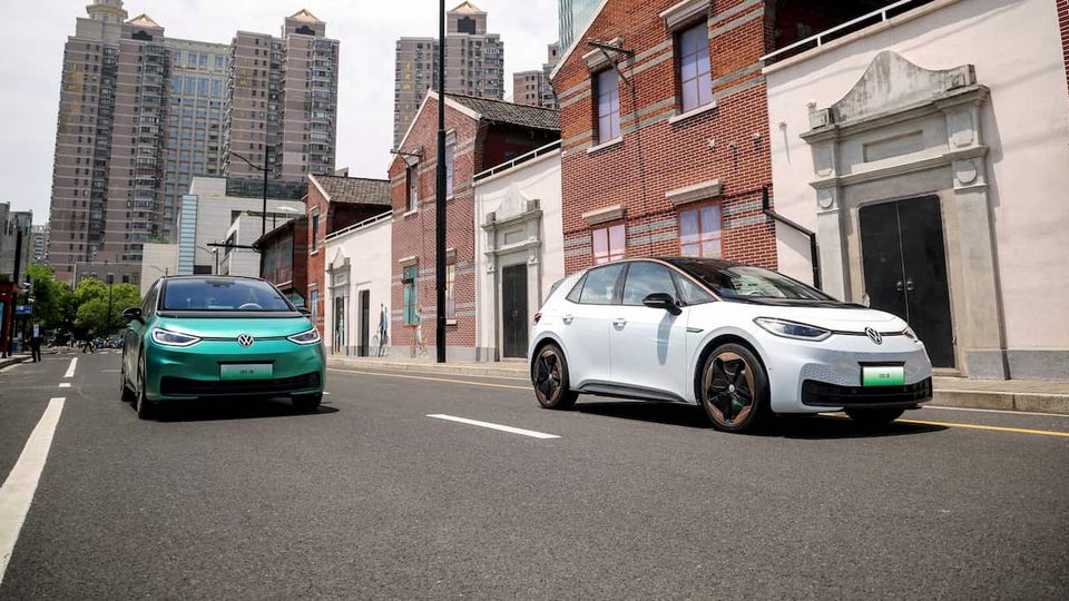 Volkswagen taglia il prezzo ID.3 in Cina per aumentare le vendite dei suoi BEV.